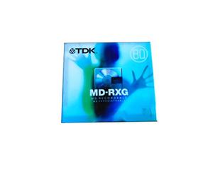 TDK MD RXG MiniDisc - 1 x 80 min (lot de 5)