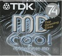 TDK MiniDisc Argenté 74 Min