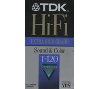 TDK T120hf Hi-Fi VHS TAPE (120 minutes)