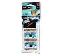 Tdk20300Us Lot de 3 Cassettes Micro 60 m