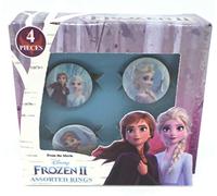 TDL Disney Frozen - 4 Anneaux - Licence Officielle - 4 Bague Box Set