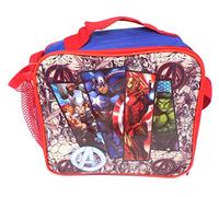 TDL Marvel Avengers Sac Isotherme Isotherme - Licence Officielle - 20 x 18 x 9 cm - Fermeture Zippée - Sangle de Transport - Insulated Lunch Bag