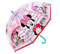 TDL Minnie Mouse Parapluie Enfants Brolly Poe Dôme Transparent Pliage Parapluie Canne