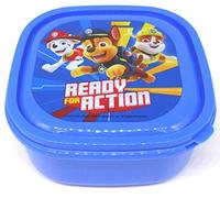 TDL Paw Patrol Boîte À Déjeuner - Licence Officielle - 13.5 x 13.5 x 6 cm - sans PVC - PP Plastique - Sandwich Box