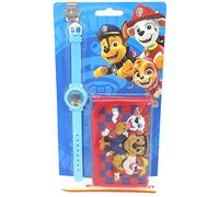 TDL Paw Patrol Ensemble-Cadeau l'horloge + Portefeuille - Licence Officielle -Watch & Wallet