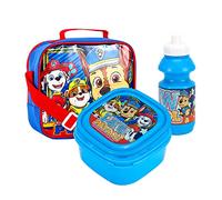 TDL Paw Patrol Keep It PUP Ensemble sac à déjeuner isotherme 3 pièces, boîte à sandwich et bouteille pour l'école et les voyages Bleu