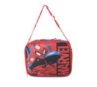 TDL Sac à déjeuner pour enfants avec motif Spiderman - Boîte à déjeuner avec fermeture éclair - Sac isotherme pour garçons et filles