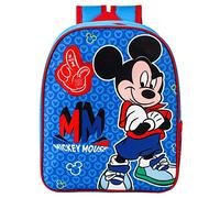 TDL Sac à dos d'école et de voyage pour enfant, Mickey Mouse - Sport, Medium