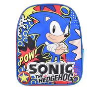 TDL Sac à dos pour enfant Motif Sonic le Hérisson 29 cm, multicolore, Taille Unique