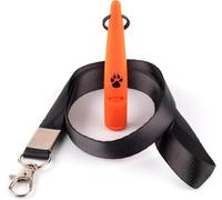 TDL Sifflet de dressage pour chien avec cordon - Sifflet pour chien avec son fort, solide et son de grande portée - Sifflet de rappel idéal pour chiens à haute fréquence pour la plupart des races -