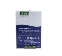 TDR-480 Switching power Supply three-phase 380V to 24V/48V DC guide type drt 480W TDR-480-24 TDR-480-48(TDR-480-24)