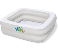 TDRFL-51116 Baignoire Gonflable Carrée Pour Bébé Fluo 86X86X25 Cm