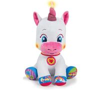 TDRFL-Baby 52329-Ma Douce Licorne Interactive-Peluche-Jouet Educatif-Elle Chante Et S'Illumine-5 Touches Interactives-Effets Lumineux-Pour Enfants À Partir De 6 Mois Et Plus