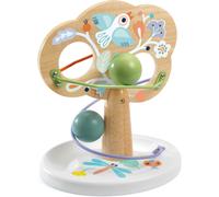 Tdrfl-Babytree Toboggan À Balles En Bois-Dès 18 Mois-Jouet Éducatif,Améliore La Dextérité-Expérience De Jeu Captivante,Couleurs Douces-Matériaux De Qualité-Bois Et Métal-Sans Montage