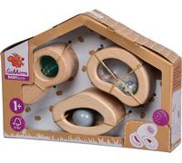 TDRFL-Blocs D'Exploration Baby Pure-En Bois De Hêtre 100% Certifié Fsc,Jouet En Bois Durable,Kaléidoscope,Fonctions Sonores Et Sonores,Convient Aux Enfants À Partir D'Un An