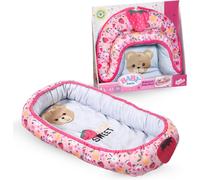 TDRFL-Couffin 835821-Couffin Réversible Avec Bords Rembourrés Pour Poupées Jusqu'À 43 Cm-Avec Des Baies Et Ours-Idéal Pour Le Canapé,Le Sol Et La Chambre D'Enfant-Aux Enfants Dès 3 Ans