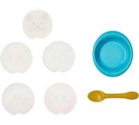 TDRFL-Ensemble De Repas Pour Poupées Avec 1 Assiette,1 Cuillère Et 5 Repas En Image,835029 Zapf Creation