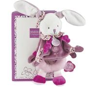 TDRFL-Hochet-Cerise Le Lapin-Boîte Cadeau-Doudou Rose-Grelot-Idée Cadeau De Naissance Fille-Garantie Doudou Perdu-Dc2700