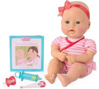 TDRFL-Medical Time-Poupée Nouveau-Né À Corps Souple De 30 Cm Avec Livre D'Histoire Facile À Lire Et Accessoires Pour Poupée Bébé