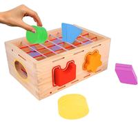 TDRFL-Montessori-Lot De 7 Jeux Sensoriels-Jouet De Motricité-Jouet En Bois-Jeux Montessori Pour Enfants De 1 An-Journée Internationale Des Enfants (Première Édition)