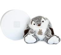 TDRFL-Peluche Lapin Marius Mm-Boîte Cadeau-Blanche Et Grise-30 Cm-Idée Cadeau De Naissance Et Anniversaire Fille Et Garçon-Ho2061