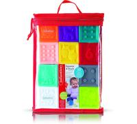 TDRFL-Squeeze And Stack Set De Cubes-10 Cubes Souples Colorés Et Doux Avec Des Chiffres,Des Animaux Et Des Formes Pour L'Exploration Sensorielle Et Les Premières Aptitudes À Empiler Multicolore