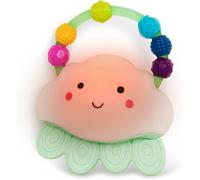 TDRFL-Toys-Rain-Glow Squeeze-Hochet Et Dentier Lumineux Pour Bébé-Perles Et Nuage Lumineux Coleur Arc-En-Ciel-Jouet De Dentition-Jouet Sensoriel Pour Nourrissons,Bébés,3 Mois Plus