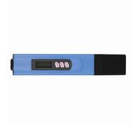 TDS Testeur de qualité de l'eau, mesure de dureté de l'eau HH et DH, résolution PPM 1 % précision de lecture 0-9990 PPM avec LCD pour piscine, aquarium (bleu)