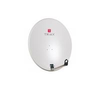 tds78 parabole satellite acier blanche 78 cm