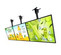 TDSYOCG Caisson Lumineux LED Panneau, Cadre d'Affichage Publicitaire avec Panneau LED Mural, Support pour Affichage Rétroéclairé à LED, Idéal pour Bureaux et Magasins, Changement d'image Facile