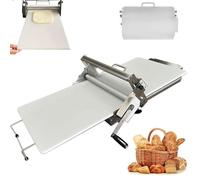 TDSYOCG Laminoir à PâTe Manuel Multifonction | Laminoir Patisserie | Machine à Laminer La PâTe Pliable | avec Plaque De Laminage | PâTes éPaisseur RéGlable | pour Pizzas, PâTisseries Et Fondants