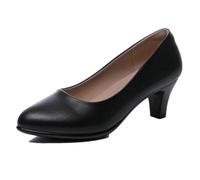 Tdvcpmkk Les talons hauts pour femme sont adaptés pour le bureau, les entretiens d'embauche, les agents de bord, les fêtes, les banquets et d'autres occasions, Noir , 40 EU