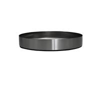 tDZP7yWpc Plateau pour Pots de Fleurs Plateau Rond Minimaliste Indoort en Acier Inoxydable(XXL)