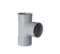 Té 87.30° En Pvc A Coller, Femelle / Femelle, D.40