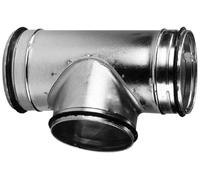 té à 90 degrès - galva - veloduct - diamètre 200/200/200- unelvent 867777