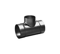 té à 90 en galva diamètre 160/160/125 mm