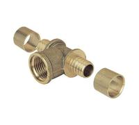 Té à glissement PER D16 femelle fixe 1/2'' - SOMATHERM - 2308-16-15