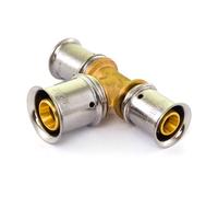 Té à sertir réduit 20-16-16 mm pour tube multicouche - G2F25031 MULTITUBO