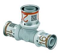 Té à sertir Uponor S-Press PLUS 1039948 16 x 20 x 16 mm, réduit, PPSU