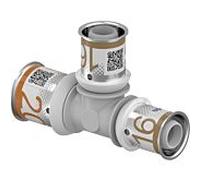 Té à sertir Uponor S-Press PLUS 1039949 20 x 16 x 16 mm, réduit, PPSU