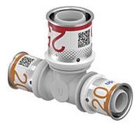 Té à sertir Uponor S-Press PLUS 1039952 20 x 25 x 20 mm, réduit, PPSU