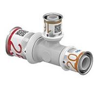 Té à sertir Uponor S-Press PLUS 1039954 25 x 16 x 20 mm, réduit, PPSU