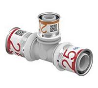 Té à sertir Uponor S-Press PLUS 1039957 25 x 20 x 25 mm, réduit, PPSU