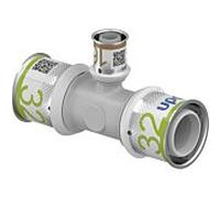 Té à sertir Uponor S-Press PLUS 1039958 32 x 16 x 32 mm, réduit, PPSU
