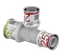 Té à sertir Uponor S-Press PLUS 1039960 32 x 25 x 25 mm, réduit, PPSU