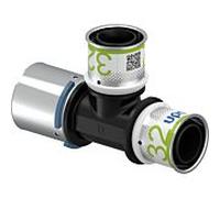 Té à sertir Uponor S-Press PLUS 1039965 40 x 32 x 32 mm, réduit, PPSU