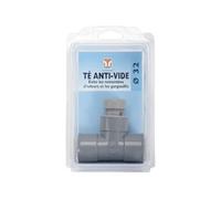 Té antivide en pvc à coller, femelle / femelle, D.32