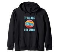Te Calmas O Te Calmo Dictons de la mère espagnole Sweat à Capuche