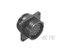 TE Connectivity 1-207303-5 Cosse cylindrique mâle embase mâle, contacts droits Nombre total de pôles: 16 Série (connecteur rond)