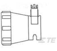 TE Connectivity 1445730-1 Réducteur de tension pour connecteurs circulaires 1 pc(s)